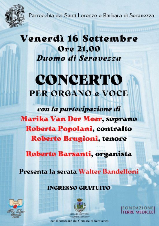 Concerto per organo e voce