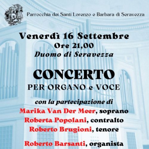 Concerto per organo e voce