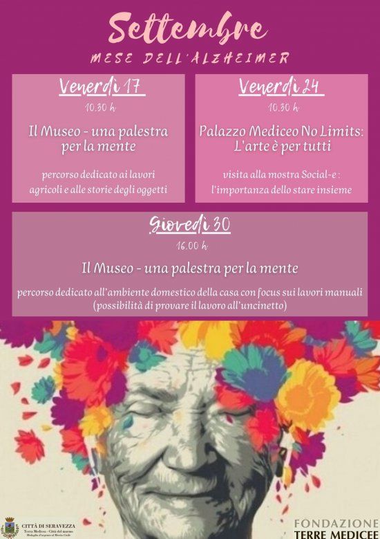SETTEMBRE - Mese dell'Alzheimer